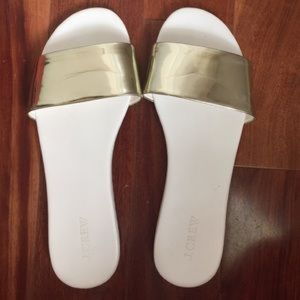 J. Crew Slides Sz. 9